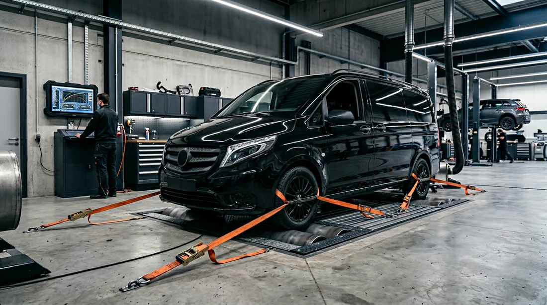 Graphique comparatif des gains de puissance et de couple