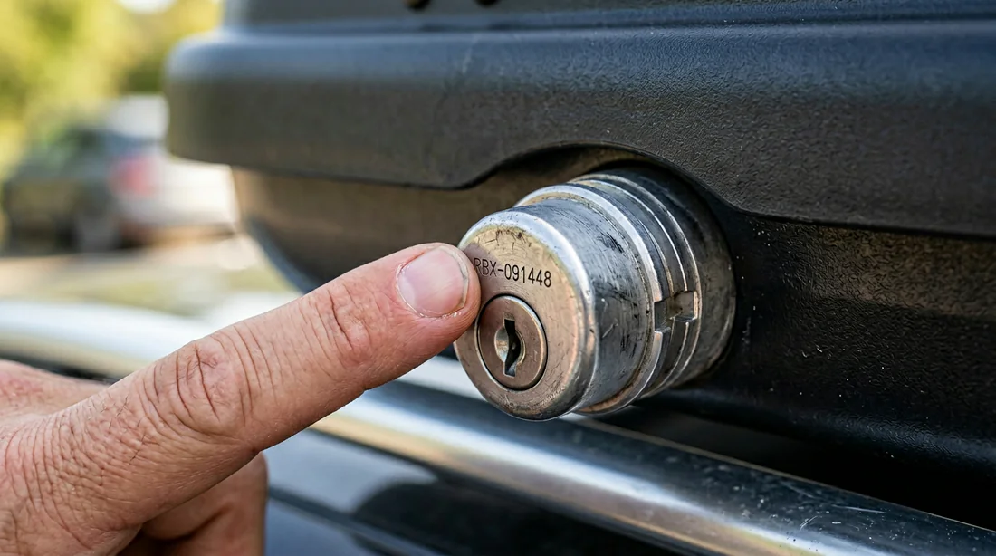 Processus de commande en ligne de nouvelles clés pour accessoires de portage.