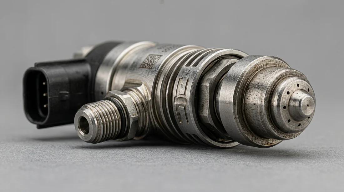 Comparaison filtre à carburant neuf vs filtre encrassé