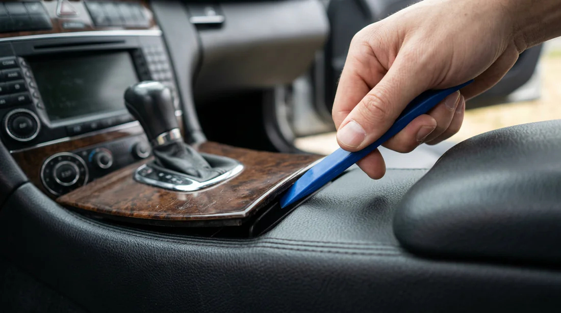 Outils nécessaires pour le démontage de l'habitacle Mercedes W203