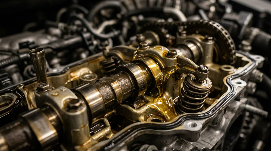 Lubrification moteur avec huile synthétique haute performance