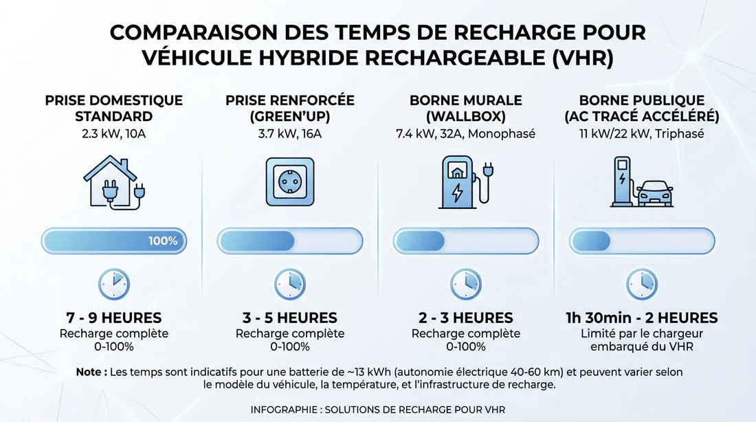 Schéma des temps de recharge Audi Q5