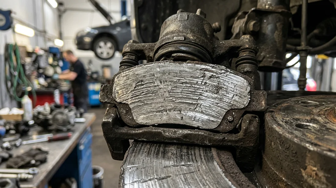 Plaquettes de frein usées Renault Kadjar